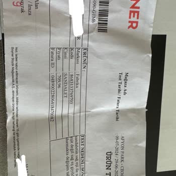 Boyner'den Aldığım Ürüne Hatalı Çıktı. Değişim Yapılmadı.