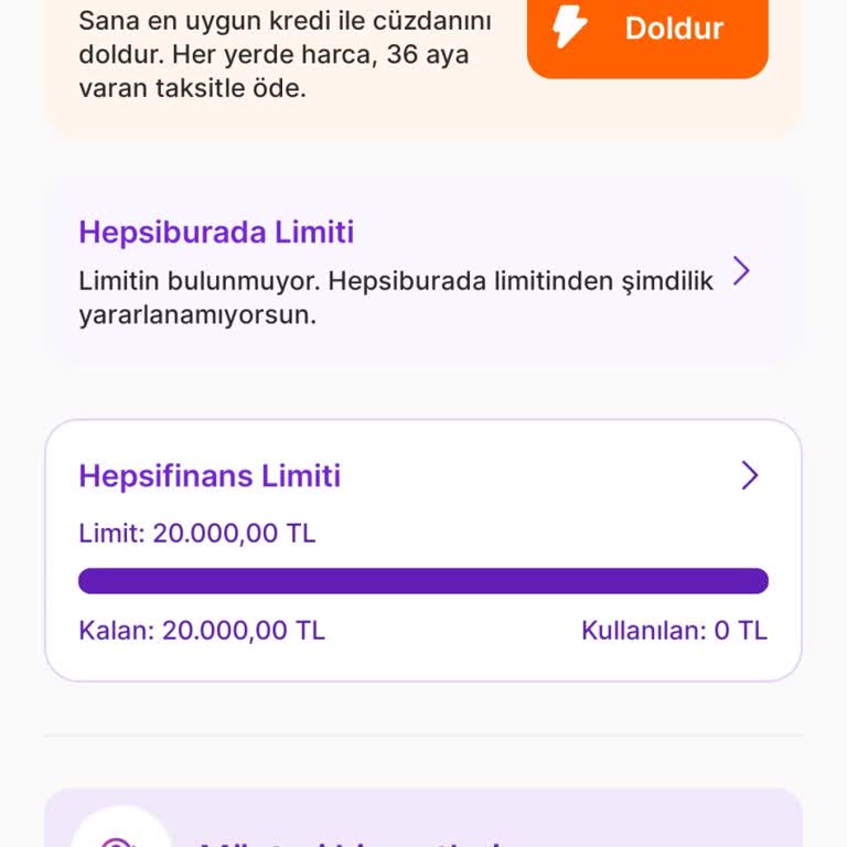 Hepsiburada Hepsi Buruda Limiti