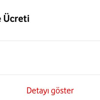 Vodafone Habersiz Fatura Güncellemesi
