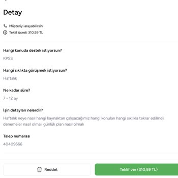 Armut.com Yüksek Ve Belli Olmayan Teklif Ücretleri