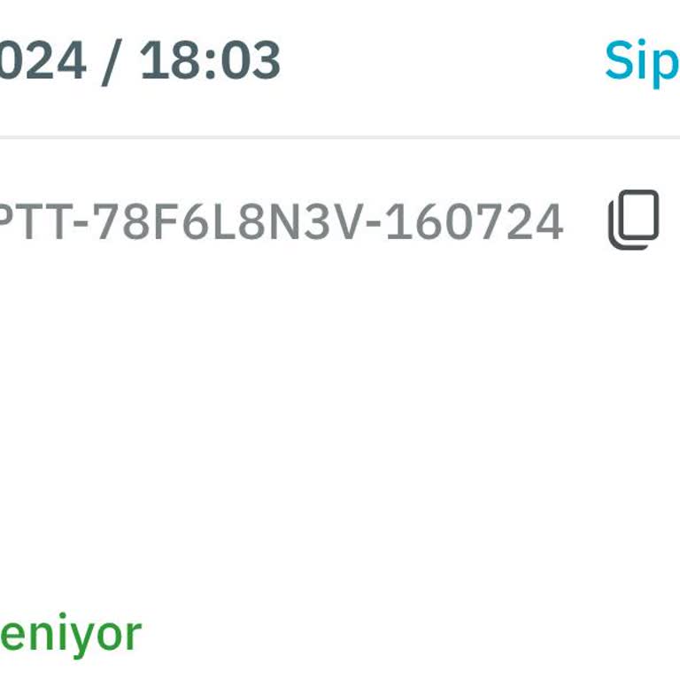 PTT Kargo Epttavm Siparişimi Teslim Etmiyor