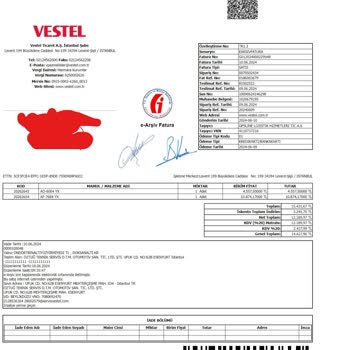 Vestel Ayıplı Ürün Satışı Yapmaktadır