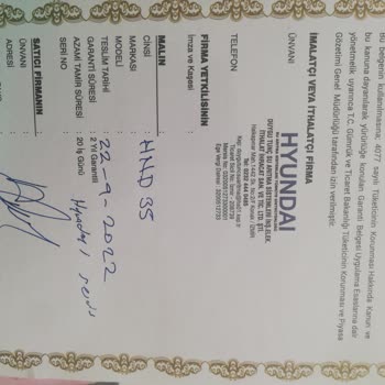 Hyundai Su Arıtma Mağdur Edildim. Yetkililere Duyurulur