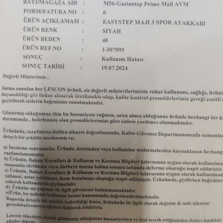 Lescon Hayal Kırıklığı Oldu Benim İçin