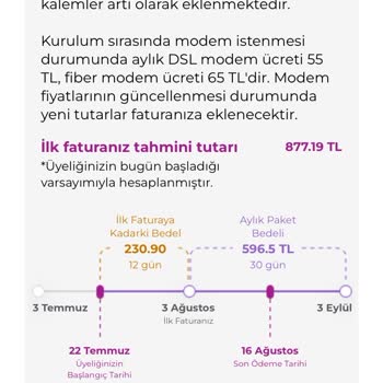 Digiturk Reklamın Da İnternet 349 TL Gerçekte Olan 569 TL