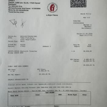 Sahibinden İnternet Üzerinden Klima Satın Alma Deneyimi