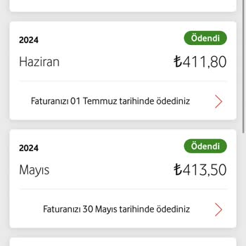 Vodafone Fahiş Fatura Yüksekliği!