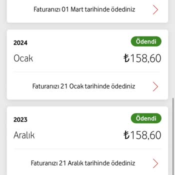 Vodafone Fahiş Fatura Yüksekliği!