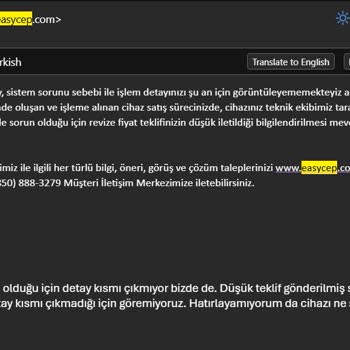 EasyCep Sağlam Tabletimi Kırdı Ve Benimle Dalga Geçiyor
