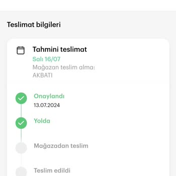 Pull and Bear Mağaza Teslimatı Geciken Ürün Sorunu