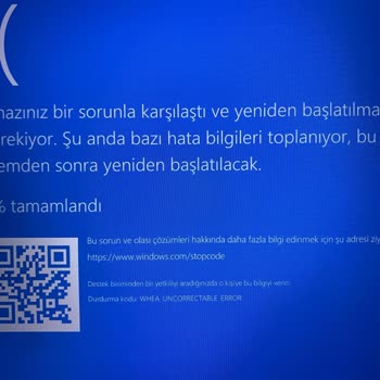 Monster Abra A5 Laptop Bakım Sonrası SSD'm Bozulup Mavi Ekran Hatası