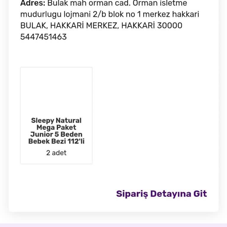 Gratis Kargo Ve İlgisizlik