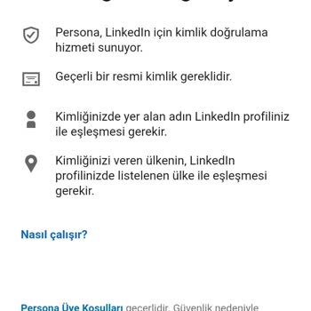 Linkedin Hesabıma Giriş Kısıtlaması