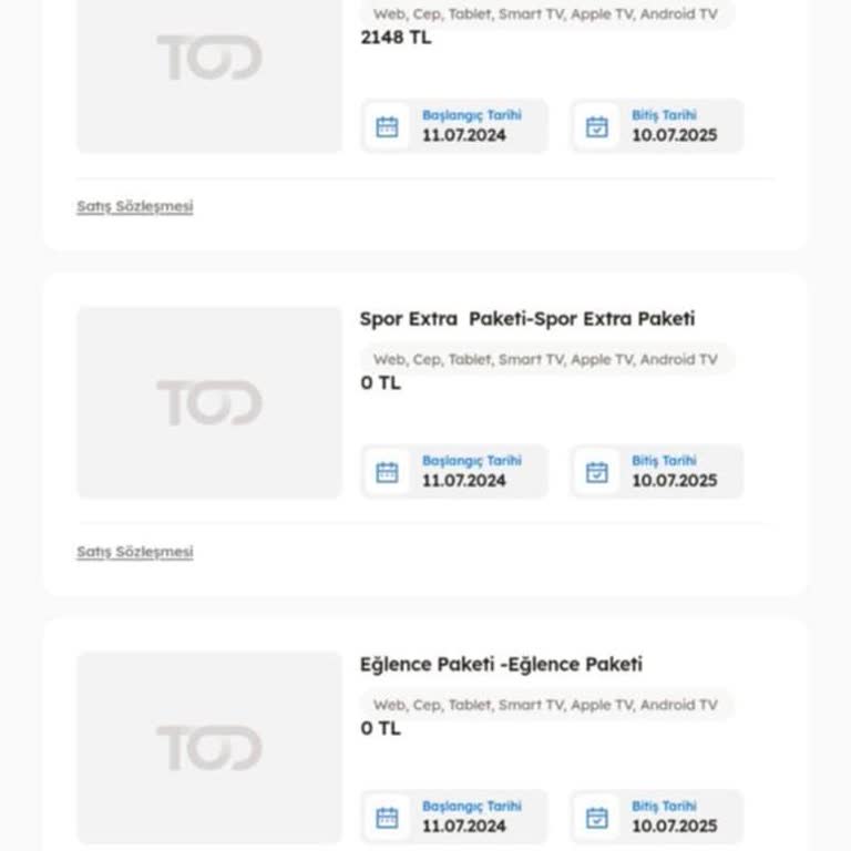 Digiturk Tod TV Kampanyalı Paketler!