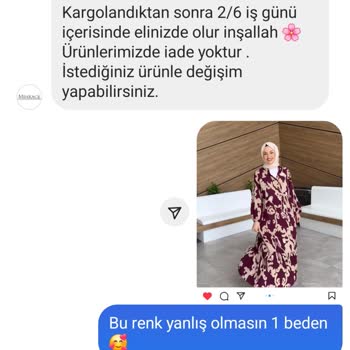Mihrace Giyim Mihrace Tesettür Giyim Şikayet