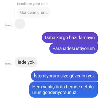 Mihrace Giyim Mihrace Tesettür Giyim Şikayet