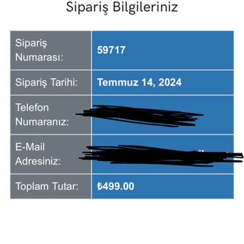Maliav Butik (Instagram: Maliavdesign) Maliav Butik'ten Sipariş Sorunu Ve İletişim Eksikliği