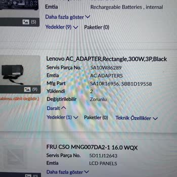 Lenovo Bilgisayar Lenovo Legion Yetersiz İlgisiz Servisi