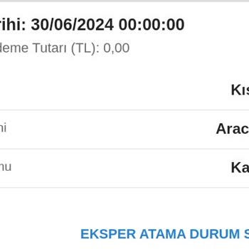 Eureko Sigorta Kapalı Red Sebebi