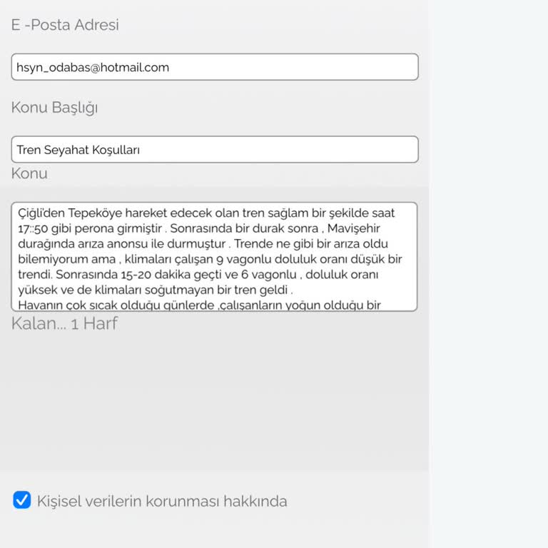İzban Seyahat Koşulları İzmir
