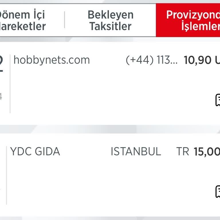 Hobbynets.com İzinsiz Kart Çekimi Ve Teslim Edilmeyen Ürün Şikayeti