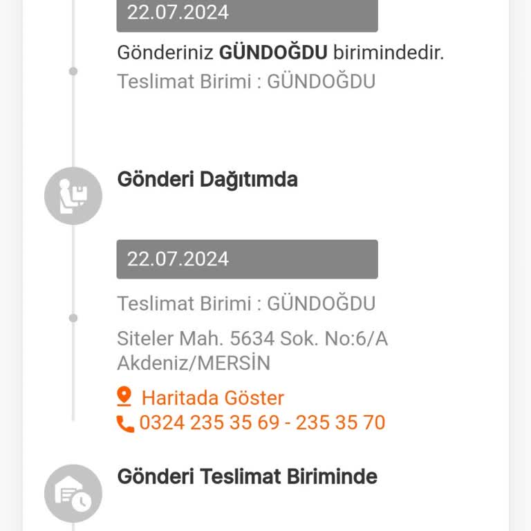 MNG Kargo Tarafınızca Kargon Teslim Alınmamış Evde Olduğum Halde İadeye Verilmiş