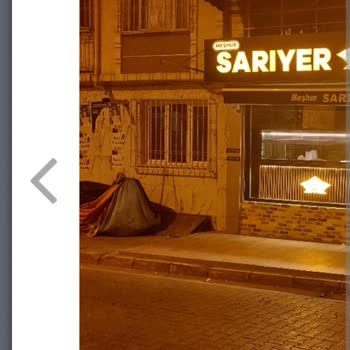 Beyoğlu Belediyesi Kaldırımı İşgal Eden Sarıyer Börekçisi