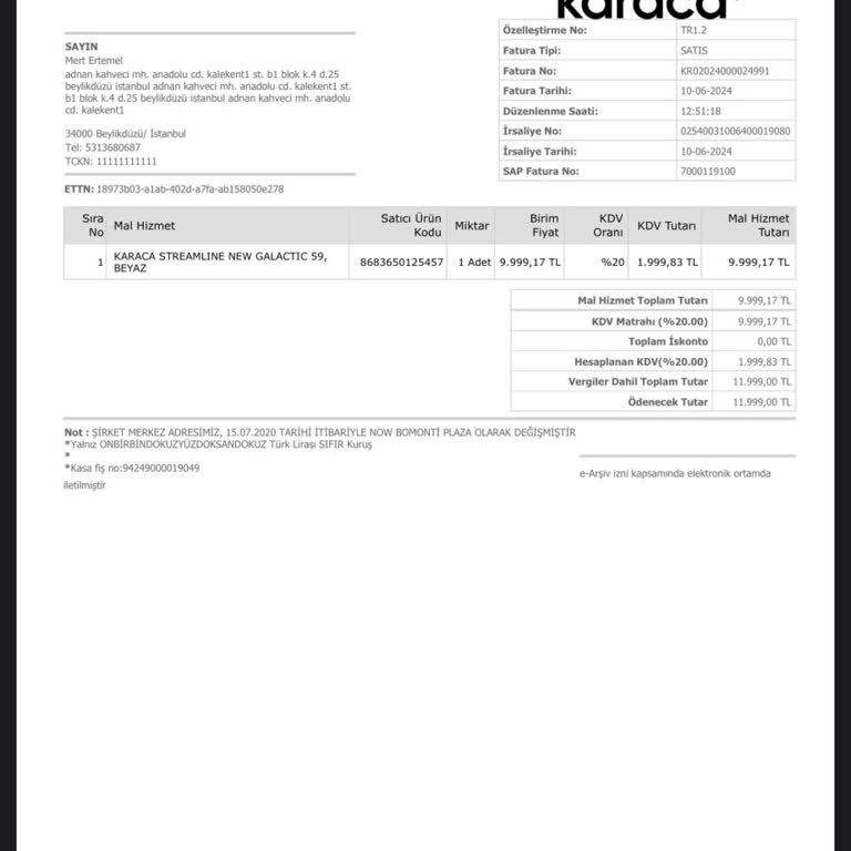 Karaca Züccaciye Karaca Yemek Takımı