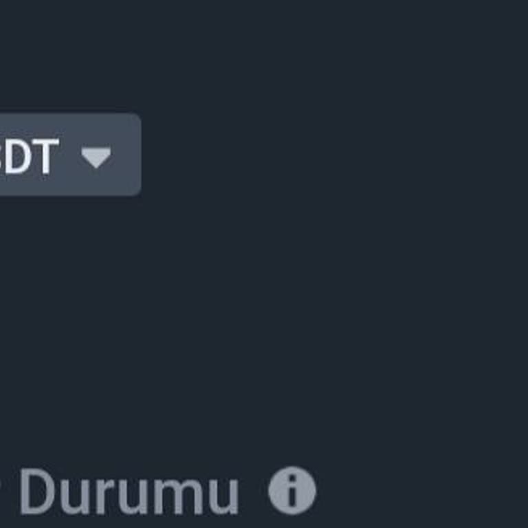 Binance TR Param Kayboldu Aniden