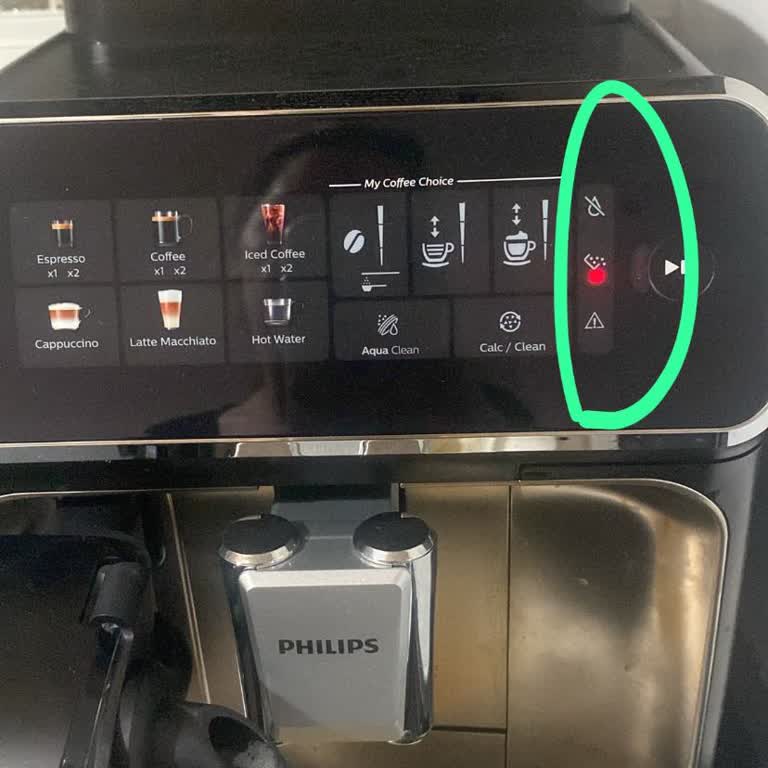 PHILIPS Ev Aletleri Kahve Çekirdeği Sıkışması