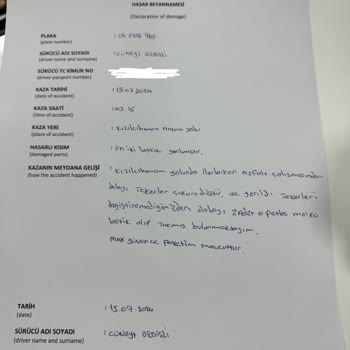 HDY Everyday Rent A Car Hdy Tam Kasko Olduğu Halde Ödeme Alınması