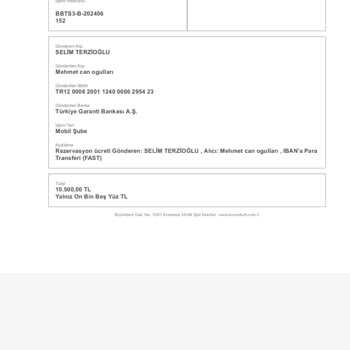 Telmessos Neva Hotel Tatile İptal İstedik Ücreti İade Almıyoruz