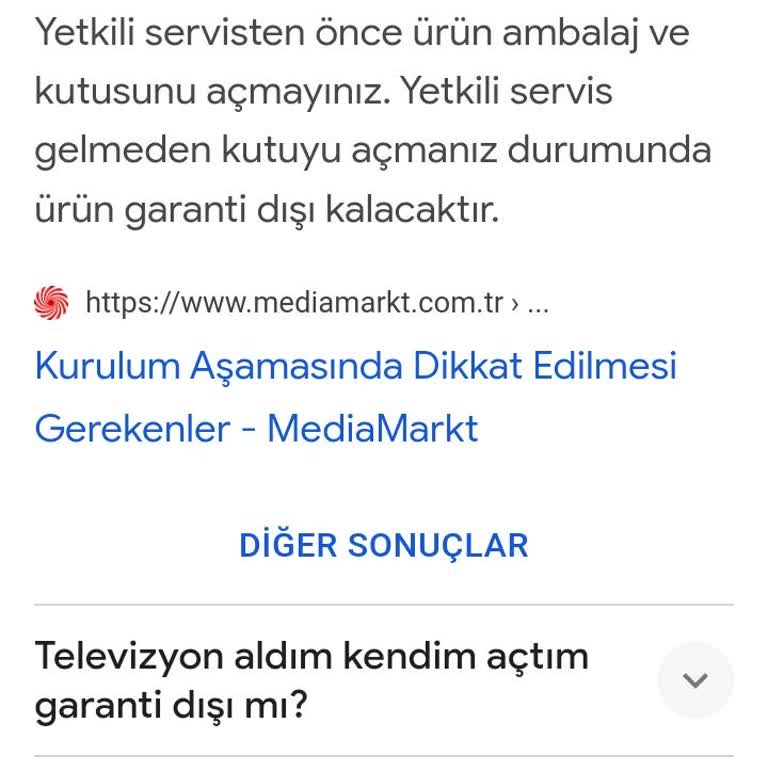 Sunny Kurulum Ücreti