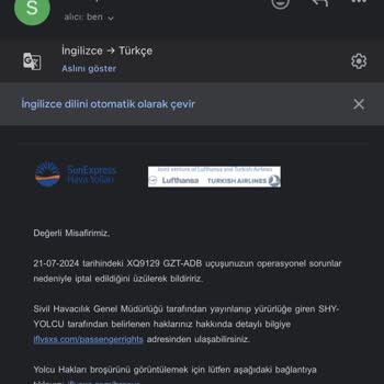 Sunexpress'in İptallerle Yolcularını Mağdur Etmesi Ve Muhatap Olmaması