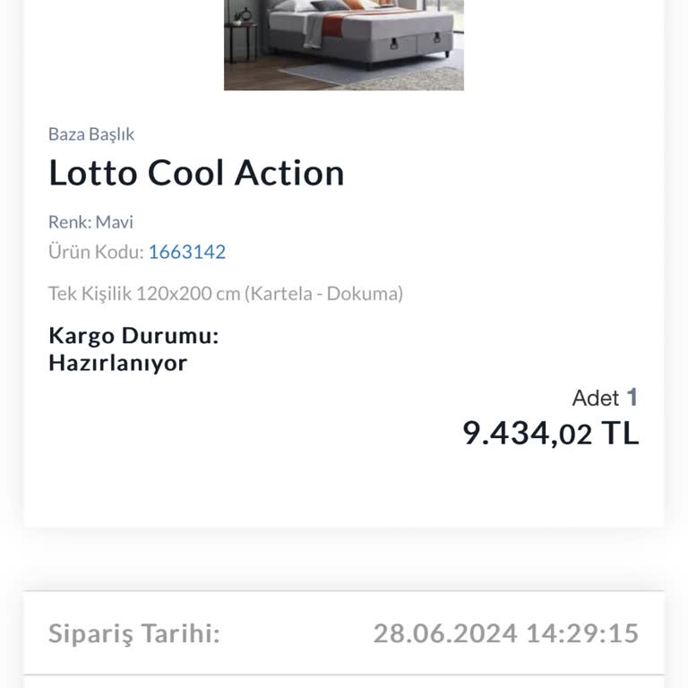 Yataş Eksik Ürün Teslimatı