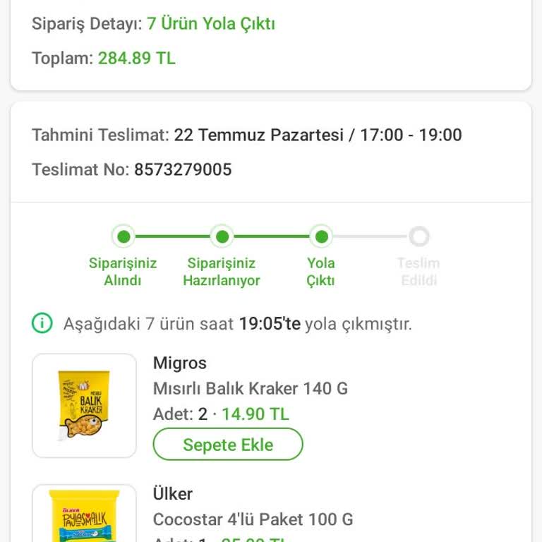 Migros Sanal Market Elmadağ