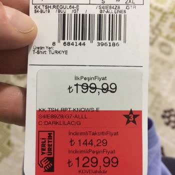 LCW Fiat Etiketleri İle Kasadaki Fiat Farklı