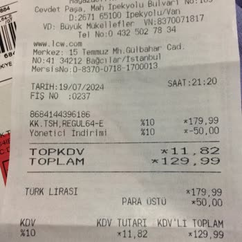 LCW Fiat Etiketleri İle Kasadaki Fiat Farklı