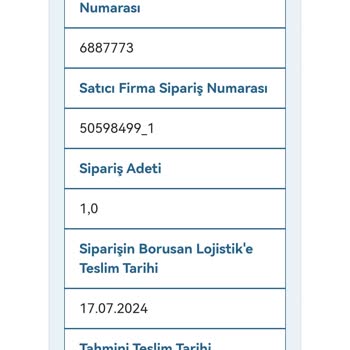 Borusan Lojistik Kargo Ürünü Nerede Olduğu Belli Değil