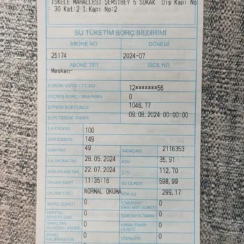 Van Büyükşehir Belediyesi 3 Aylık Faturanın Toplu Kesilmesi