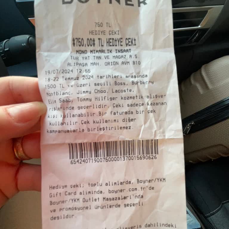 Boyner Mağazasında Kozmetik Kampanyası Sorunu