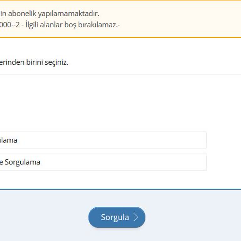 CK Boğaziçi Elektrik 23 - Detay: 90002-95000--2 Abonelik Yapılamıyor