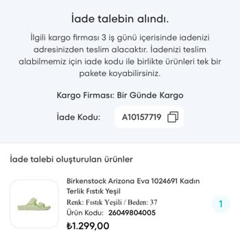 A101 Ürün İade Edilememesi