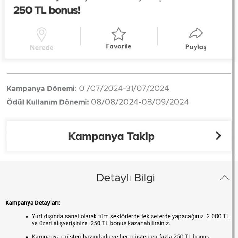 Garanti BBVA Garanti Bonusları Yüklemiyor