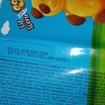 Ozmo Ogopogo Çikolatalı Kekte Ekmek Tadi.