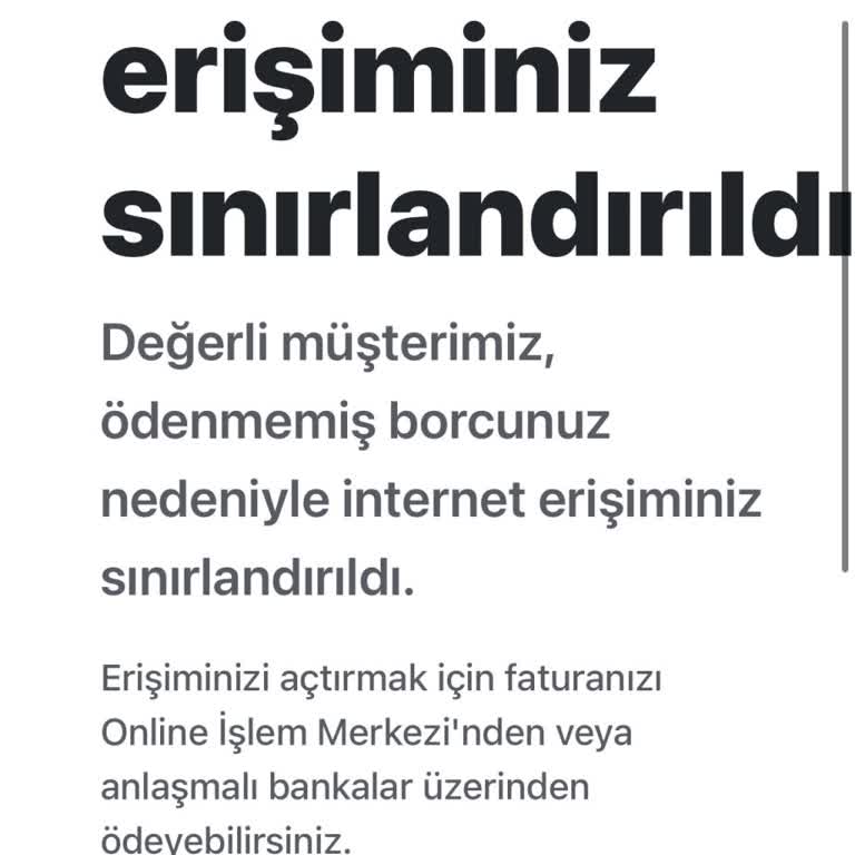 Digiturk Tarafından Kesilen İnternetin Günlerdir Açılmaması