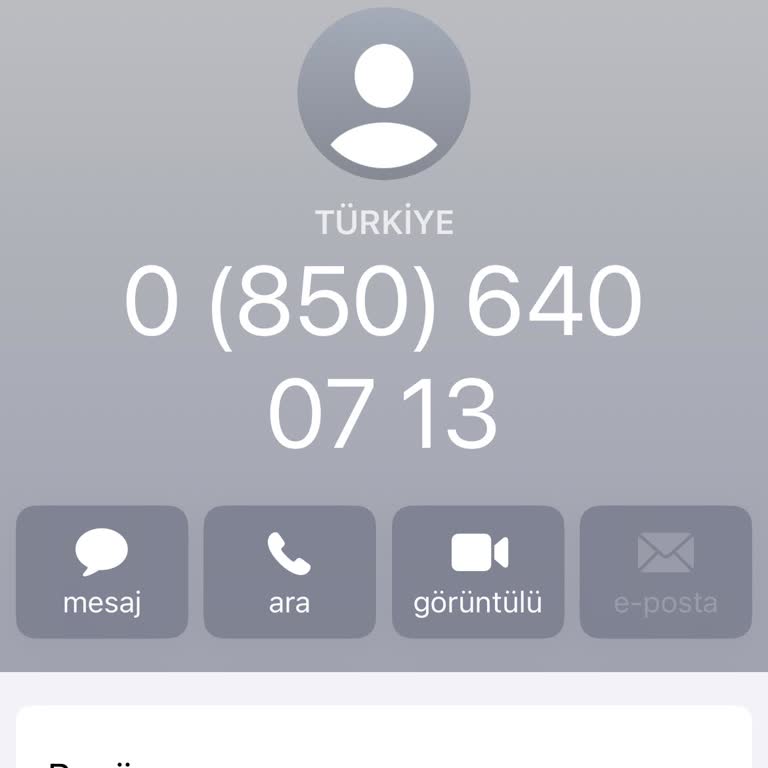 0850 640 07 13 Banka İsmi Kullanarak Paranızı Almaya Çalışıyorlar!