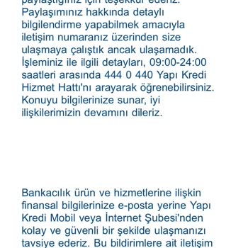 Yapı Kredi Bankası Bankacılık İşlemleri Mobil Şube