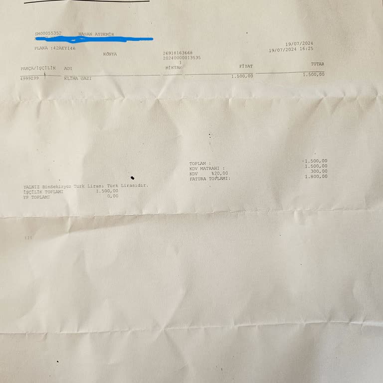 Koyuncu Fiat 2021 Model Fiat Egea Easy Model Otomobil Klima Gazı Şikayeti