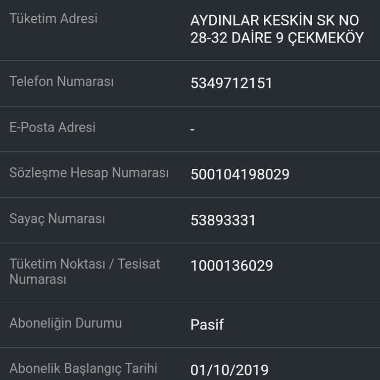 İGDAŞ Dogalgaz Güvence Bedeli